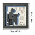 thumbnail image 3 of SXcggal One Reversible Bathroom Timer Gift Wooden Multifunctional Artistic Beautiful Desktop Decoration, 3 of 9