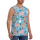 thumbnail image 2 of Balery Cute Dog Camisetas sin mangas para hombre, absorbe la humedad y protege contra el mal olor.-3X-Large, 2 of 7
