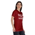 thumbnail image 2 of Inkmeso Embrasse-Moi Je Suis Vaccinée T-shirt Drôle Pro-Vaccin à Col Rond pour Femmes-NG, 2 of 8