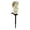 F-17.72in, variant on Halloween Gnome Garden Lights Outdoor Solar Halloween Pathway lights, 17 in Fall Yard Stakes Fall Decorations Gnome Statue with Bat&Pumpkin Gnomes Gifts Fairy Garden Lights for Outside Lawn(Purple)