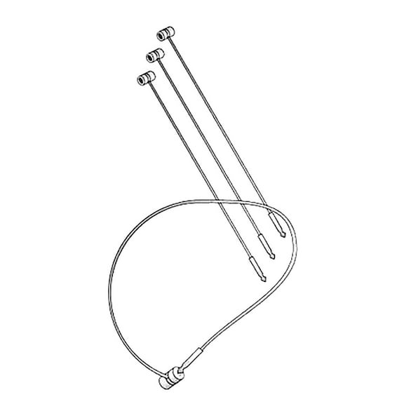 SSWBasics 5 inch Clear Manual Security Loop Tagging Fasteners - Pack of 1000- Clear Durable