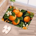 thumbnail image 5 of Tangerine Modern Polyester Non-Slip Floor Rug Office Mat, Machine Washable Office Rugs, 5 of 6