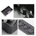 thumbnail image 2 of maskred ABS Car Center Console Organizer Interior 4 Compartment Stylish Tray, 2 of 6