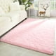 thumbnail image 1 of Alfombra Merelax, moderna, suave y esponjosa, peluda, 120 x 180 cm, rosa, 1 of 7