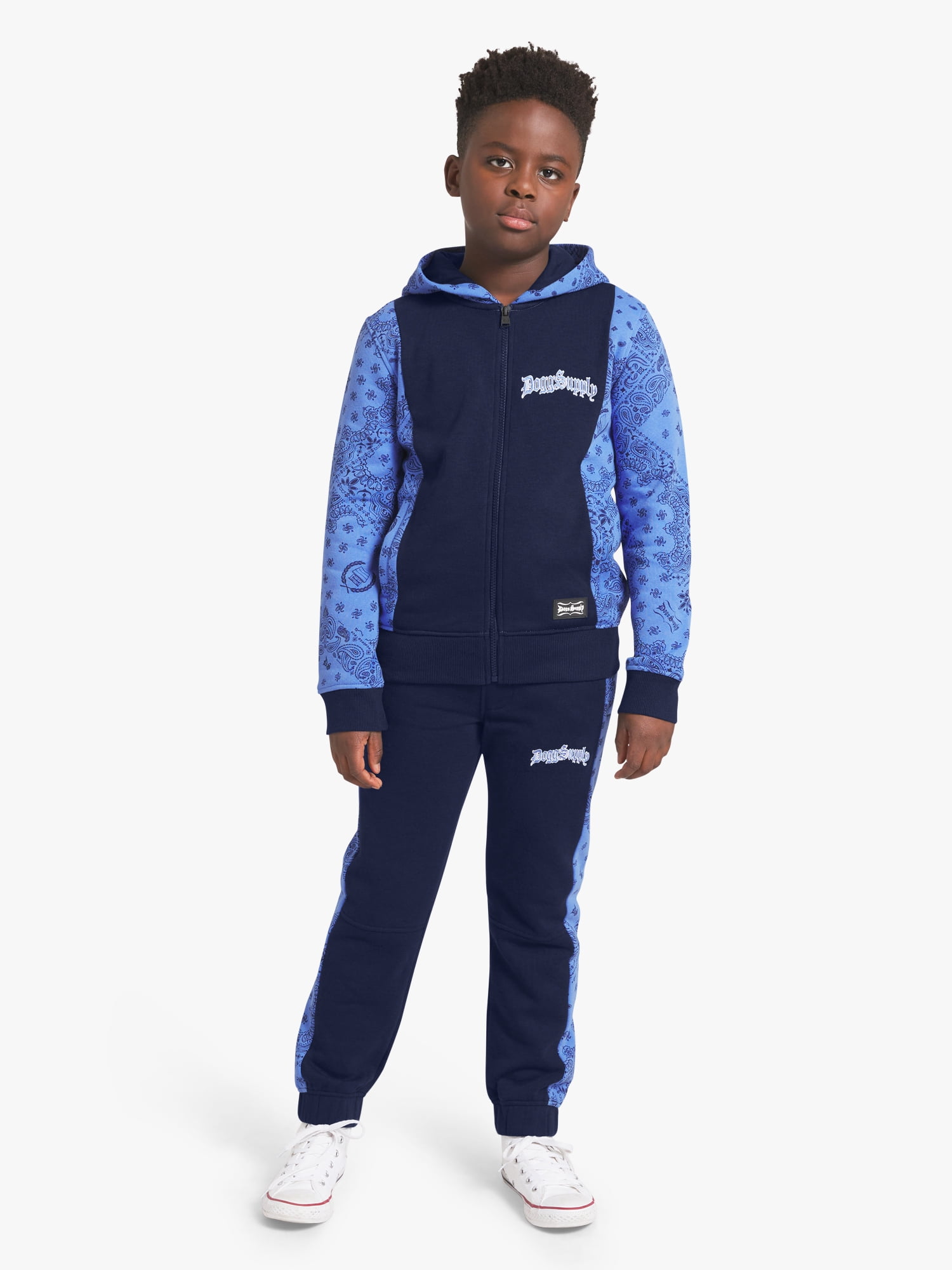 Dogg Supply by Snoop Dogg Little Boys & Big Boys Fleece Joggers, Sizes 4-18