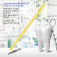 thumbnail image 3 of Aplicador micro dentalios, 100 pcs dentales desechables micro pinnal harnal de muelas de hiscosopo oral flexible, 3 of 7