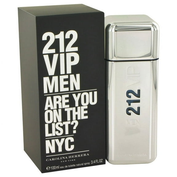 Carolina Herrera 212 Vip Eau De Toilette Spray for Men 3.4 oz