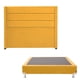 thumbnail image 1 of Box Base Cama Individual + Cabecera Lugo Mostaza, 1 of 7