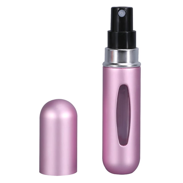 Mini botella atomizadora portátil de Perfume recargable, pulverizador de Perfume recargable, estuche de bomba de repuesto para viajes y salidas (5ml,)