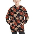 thumbnail image 2 of Pull à Manches Longues en Coton pour Enfants, Col Rond, Sweat à Capuche Surdimensionné, Mode Enfant, Pull à Manches Longues 4-14 Ans pour Filles et Garçons Multicolore 7 Ans, 2 of 6