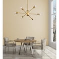 thumbnail image 2 of Bethel International Chandelier Gold Iron, 2 of 2