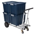 thumbnail image 5 of Jumbo 3-in-1 Multi Aluminium Sack Truck up to 450 kg Heavy Duty Transport Trolley Large Wheels Ergonomic Handle Transport Hand Truck Cosco Stacking Trolley Multifunctional, 5 of 6