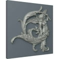 thumbnail image 5 of Ekena Millwork 8 1/4"W x 8 5/8"H x 7/8"P Angel Leaf Onlay, Left, 5 of 6