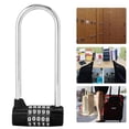 thumbnail image 3 of Cergrey Combination PAD-LOCK, Code Lock,Zinc Alloy U-shape Combination Digit Password Code Lock Extra Long Cabinet Door, 3 of 8