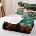 thumbnail image 4 of Erosebridal Camper Twin Quilt Set, Happy Camping Twin Coverlet Set, 2-Piece 1 Bedspread and 1 Pillowcase, 4 of 7