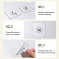 thumbnail image 5 of Juego de 14 Ganchos Adhesivos de Pared sin Clavos de Acero Inoxidable Impermeables para Cocina Baño y Oficina, 5 of 5
