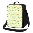 thumbnail image 1 of Xecao Sac à Lunch Isotherme Floral pour Travail École Voyage avec Sangle Réglable et Fermeture Éclair Sac Thermique Léger, 1 of 7