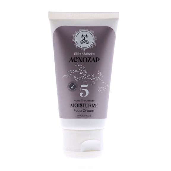 NADIA HUSSAIN - ACNOZAP Acne Treatment Mositurize Face Cream 1.69 FL OZ (50mL)