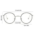 thumbnail image 1 of maskred Stylish Frame Glasses With Anti Blue Light Lens Suitable For Different Occasions Transparent Glasses Silver frame, 1 of 6