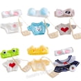 thumbnail image 2 of Accesorios para muñecos de peluche de 30 cm LaLafanfan Cafe Pato/Conejo con ropa Juguete de peluche Sudadera con capucha de dibujos animados Ropa Banda para el pelo Regalo para niños, 2 of 5