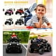 thumbnail image 3 of Lingstar Ride Camión Eléctrico 12V Ride en Auto con Control Remoto Suspensión de Resorte Luces LED Bluetooth 2 Velocidades Ride en Juguetes para Niños de 3+ Años (Rojo), 3 of 12