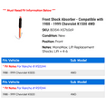 thumbnail image 2 of Front Shock Absorber - Compatible with 1988 - 1999 Chevy K1500 4WD 1989 1990 1991 1992 1993 1994 1995 1996 1997 1998, 2 of 2