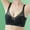 20-Black, variant on YWDJ Bras for Women Sleeping Pullover Sleep Bras No Underwire Comfy Bras Wide Strap Full Coverage Push up Seamless Lounge Bras Padded Comfy Bras Wrap Solid Comfortable Bras Gray XL
