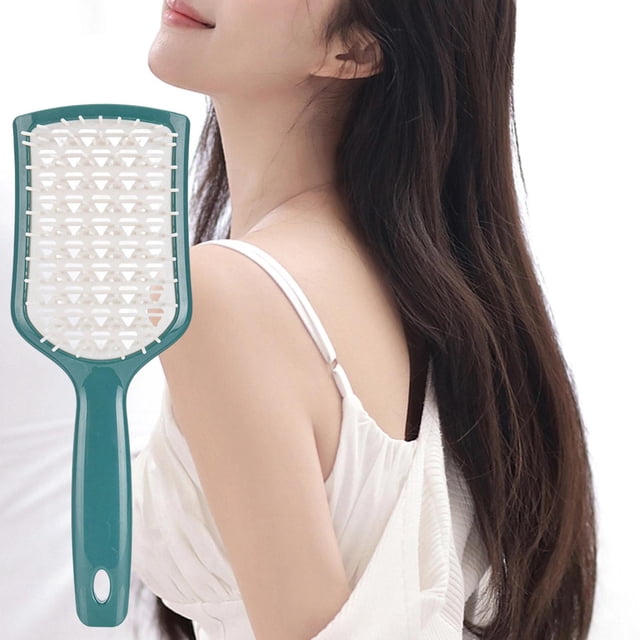 Cepillo para desenredar el cabello Salvador Cepillo Verde