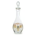 thumbnail image 2 of Classic Touch Decor Wine Decaner With 24K Silver Artwork, Glass, 14", 2 of 2