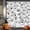 White-2, variant on Halloween Ghost Shower Curtain White Halloween Spooky Funny Shower Curtains for Bathroom Halloween Horror Scary Bathtub Decorative Waterproof Fabric 72x72 Inch