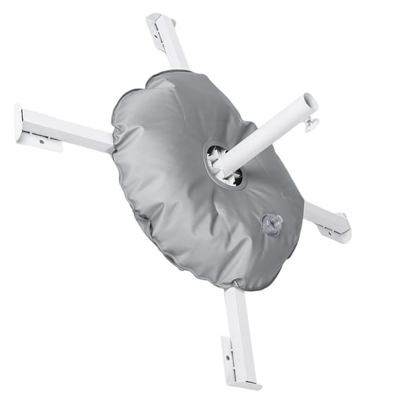 SDFGTstore Oversized Beach Umbrellas With Weighted Folding Base Regulable Canopies for All Day Sun Protecting