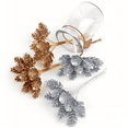 thumbnail image 6 of Christmas Pine Cones Bouquet Artificial Picks Christmas Picks Small Pinecones Branches Artificial Tree For Christmas Flower Arrangements Wreaths And Holiday Decor Indoor, 6 of 7
