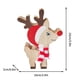 thumbnail image 2 of Deer Decoration Jewelry Gift, Lovely Wood Crafts Holiday Supplies, Christmas Household Ornament, Festive Home Decor, Unique Xmas Gift, Wooden Craft, for Bedroom, 2 of 9