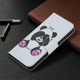 thumbnail image 4 of Allytech Wallet Case for iPhone 13 Mini (5.4 inch 2021 Release), Colorful Painting PU Leather Flip Folio Case with Card Holders Kickstand Shockproof Case for iPhone 13 Mini 2021, Cute Panda, 4 of 4