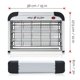 thumbnail image 5 of Cateissary Lámpara antimosquitos de 20W, 40-60㎡, 110V, nuevo hogar, dormitorio, matamoscas, luz repelente de mosquitos, lámpara silenciosa con trampa Electrodomésticos Cateissary HA005615-00B, 5 of 6