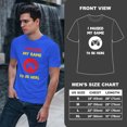 thumbnail image 4 of Greenyef Graphics I Paused My Game to Be Here Video Gamer Gift for Men Teenagers Gaming Funny Graphic T-Shirt Style-28 (Royal Blue, Large), 4 of 6