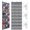 Grey, variant on Baseball Hat Rack for Door, Durable Oxford Cloth with 24 Deep Pockets, Breathable & Visible – Keeps Hat Shape, Over Door Hat Organizer for Baseball Caps, Black with 3 No-Drill Hooks