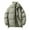 Dark Green, variant on Men's Winter Trend Wear Loose Thick Down Cotton Clip Multi-pocket Solid Color Casual Hooded Vest Coat - Lightweight for Cold Weather Outdoor Sports, Daily Layering, and Christmas Activities,Black,XL