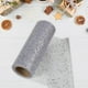thumbnail image 4 of Rollo de tul brillante Perfecl malla de lentejuelas 15cm de ancho 10 yardas Plata, 4 of 8