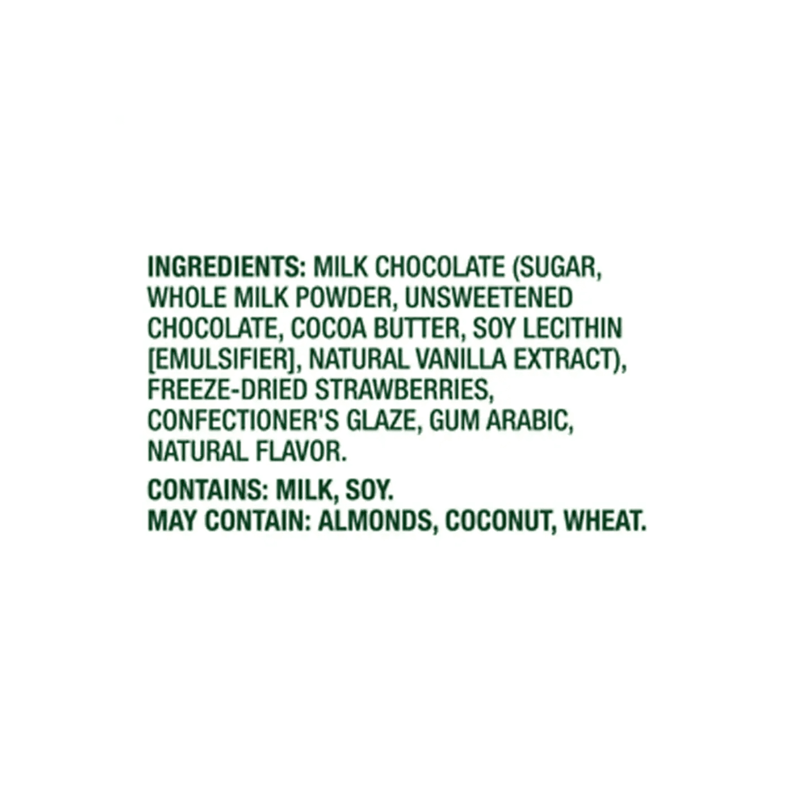 Simple Truth Freeze-Dried Strawberries in Milk Chocolate, Non-GMO, 5 oz , 2 Pack + Bonus