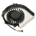 thumbnail image 4 of Ventilador De Refrigeración, Ventilador De Refrigeración De CPU Portátil Pequeño Fácil De Conectar Aleación De Aluminio ABS Para MSI GE62 GL62 GE72 GL72 Para GP62 GP72 PE60 ANGGREK GPU Cooling Fan, 4 of 8