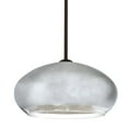 thumbnail image 3 of 1JT-4345SF-SN-Besa Lighting-Brio 14 - 1 Light Cord Pendant with Flat Canopy In Contemporary Style-6.88 Inches Tall and 13.75 Inches Wide-Satin Nickel, 3 of 3