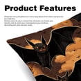 thumbnail image 2 of Bats Velvet Throw Covers Pillow Inserts - Set of 2 Decorative Pillows with Unique Patterns for Home Decor, Couch, Bed - 16x16, 18x18, 20x20 Inches, 2 of 6
