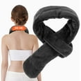 thumbnail image 2 of Heated Scarf 3 Heating Level Heated Neck Wrap Soft USB Heated Neck Scarf with Vibration Massage 4 Massage Mode Comfortable Neck Heating Pad Portable Heated Scarf Easy to Use for Men Women, 2 of 10