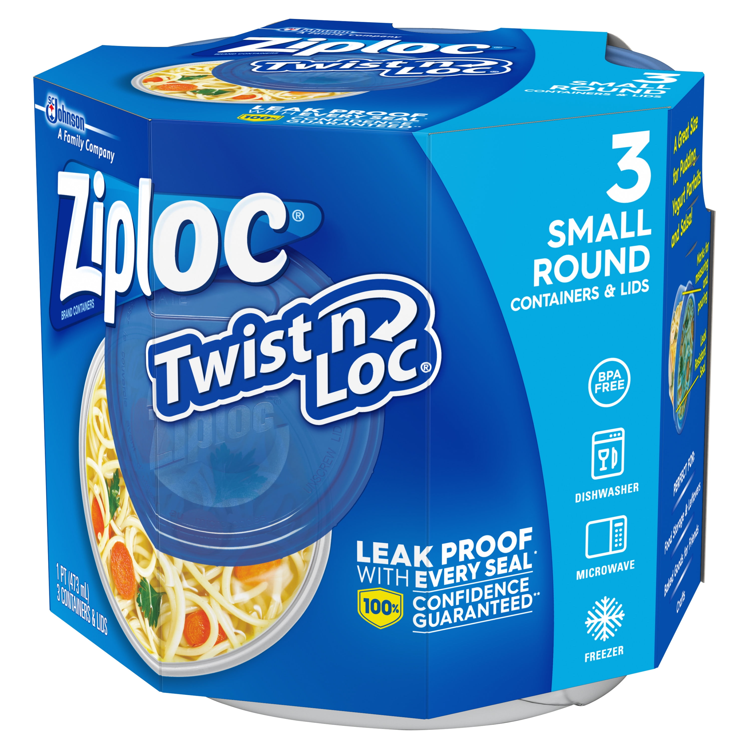 Set of Ziploc Twist n Loc Small Round Food Storage Nigeria Ubuy