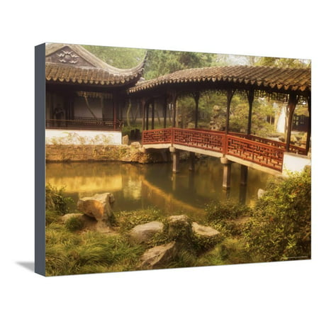Humble Administrator's Garden, Unesco World Heritage Site, Souzhou (Suzhou), China, Asia Stretched Canvas Print Wall Art By Jochen (Best Chinese Phone Site)