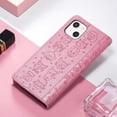 thumbnail image 4 of Funda Cartera FOXDOCK para iPhone 13 , Flip PU con Relieve de Gatos y Perros, Tarjetero y Soporte, 4 of 6