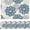 Beige/Blue, variant on Floral Vinyl Placemats Set of 4, Washable Heat Resistant Non-Slip Woven Plastic PVC Place Mats for Farmhouse Holiday Party Kitchen Dining Decor