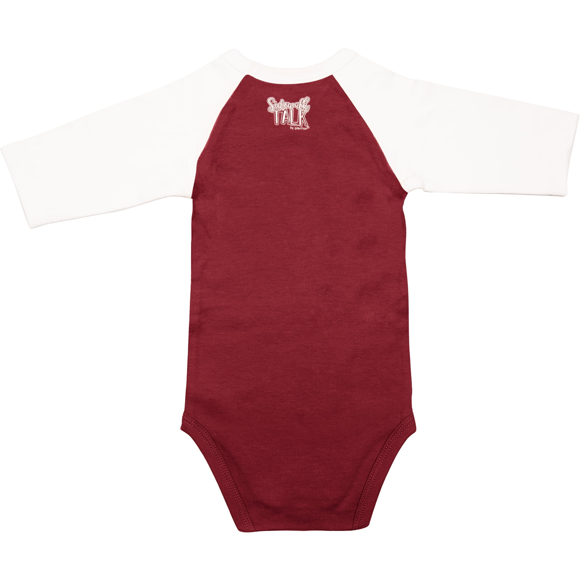 Princess - 12-24 Months 3/4 Length Sleeve Maroon Onesie