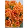 thumbnail image 1 of Picture-Tiles.com: Flowers Ceramic Tile Wall Mural WAL500620-46S. 17"W x 25.5"H using (24) 4.25" x 4.25" Ceramic Tiles-Satin Finish, 1 of 3